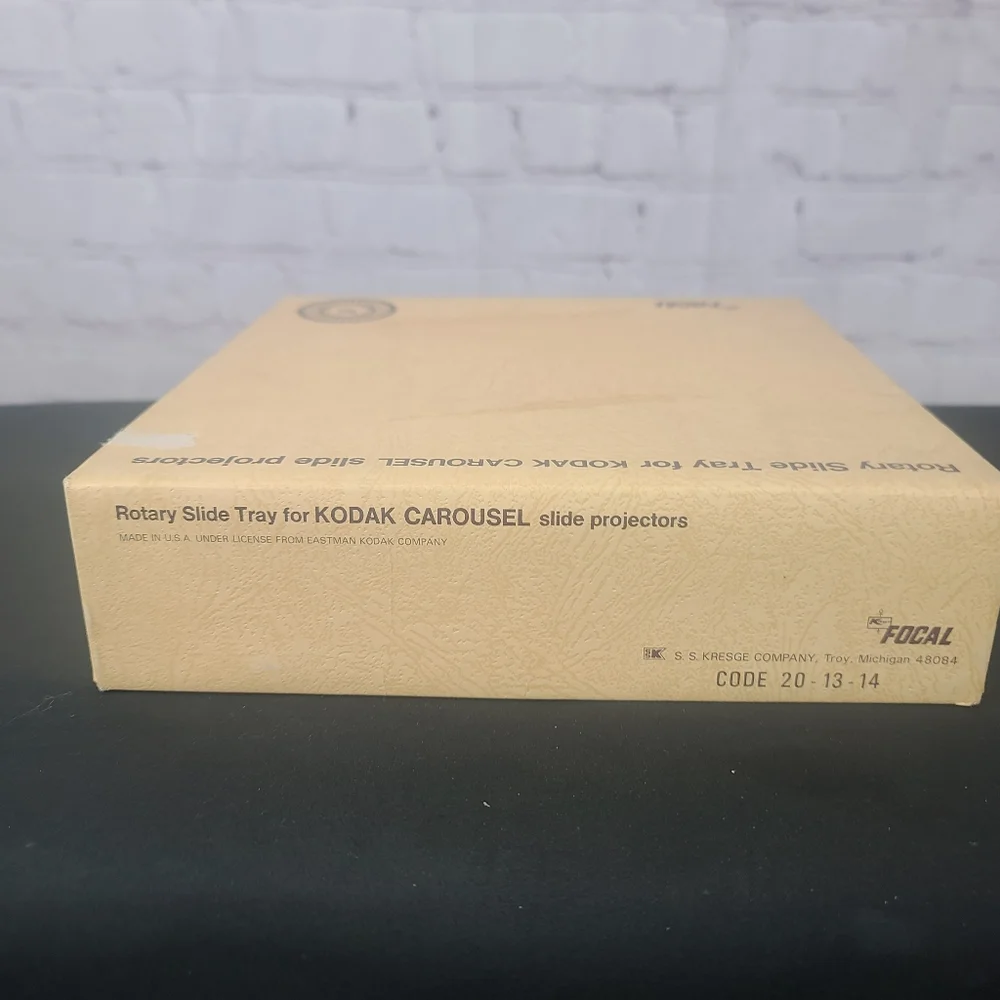 Focal Rotary Slide Tray for KODAK CAROUSEL Slide Projectors 80